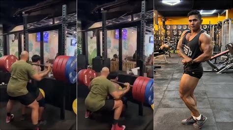 justin vicky squat video|Bodybuilder Suffers Death After Snapping Neck Attempting。